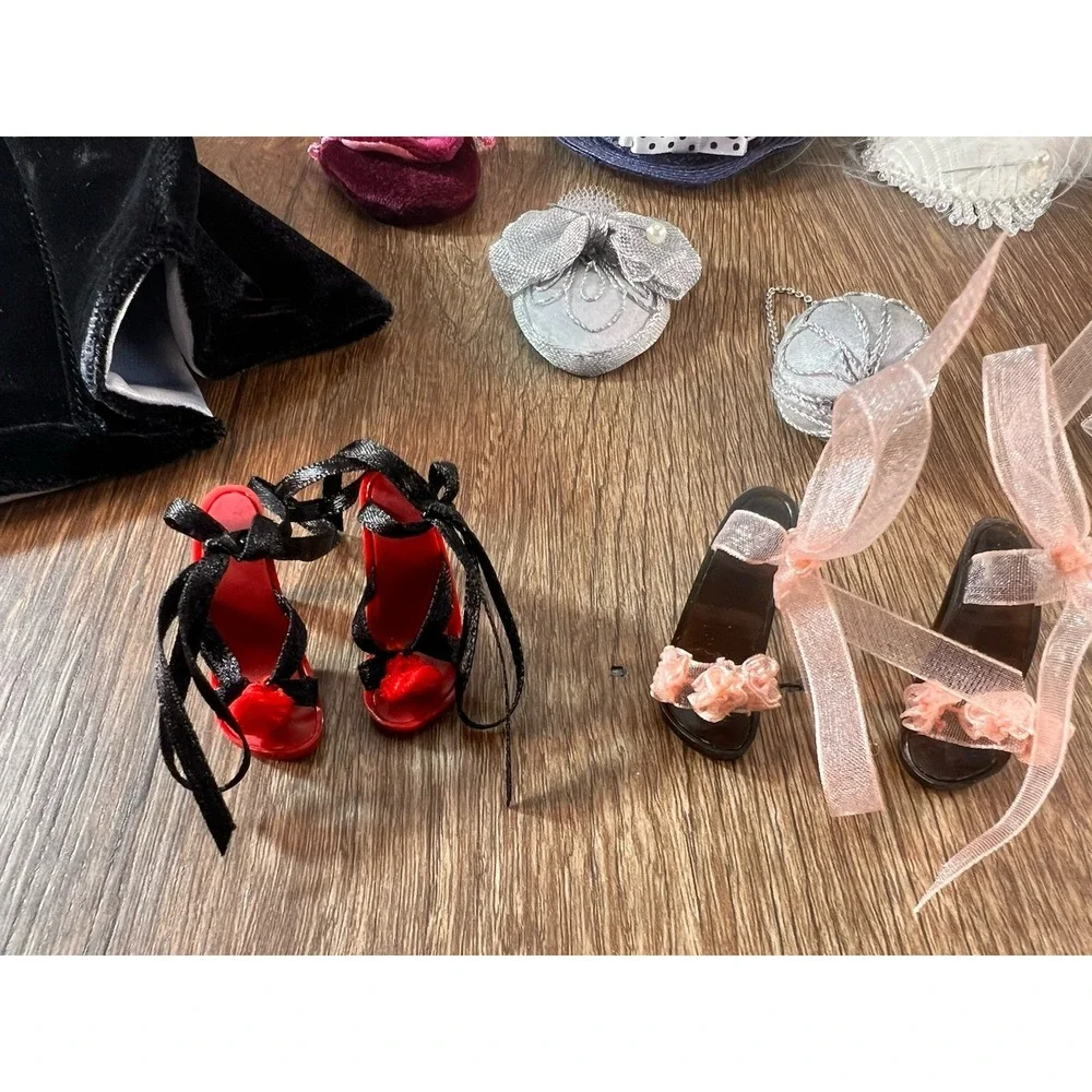 Large Lot Of Ashton Drake Gene Doll Accessories, Stands, Etc